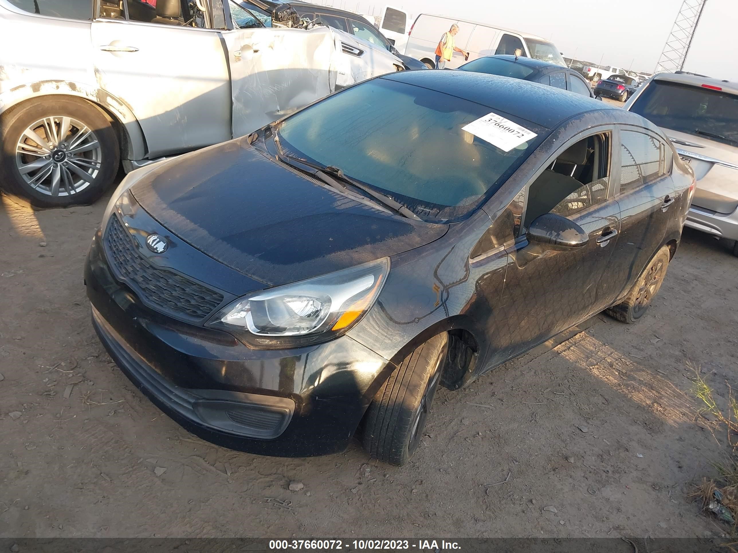 Photo 1 VIN: KNADM4A32E6325725 - KIA RIO 