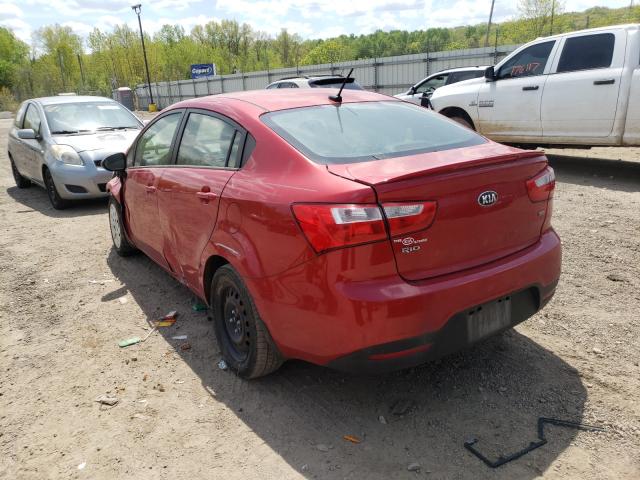 Photo 2 VIN: KNADM4A32E6335462 - KIA RIO LX 