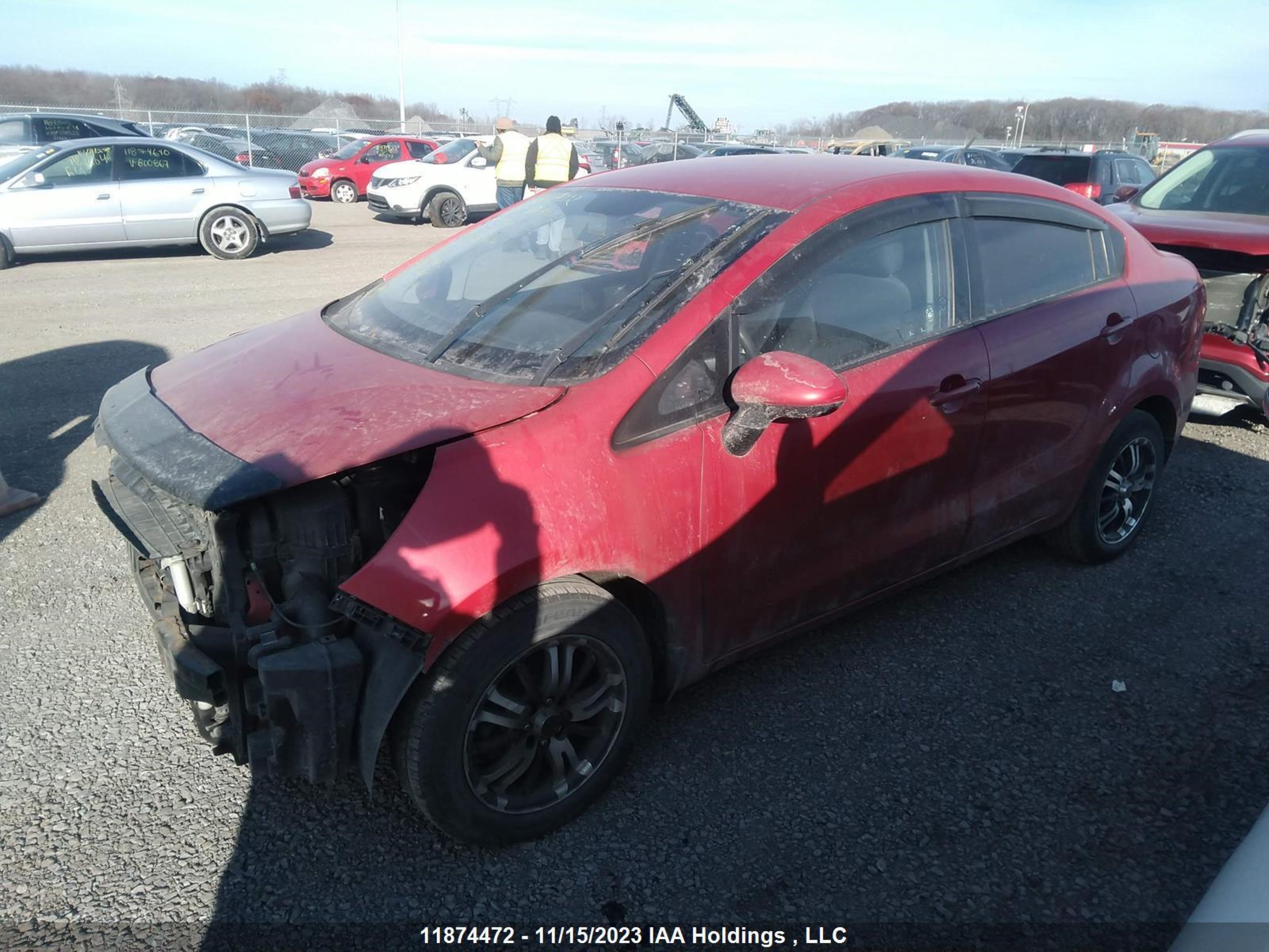 Photo 1 VIN: KNADM4A32F6422585 - KIA RIO 