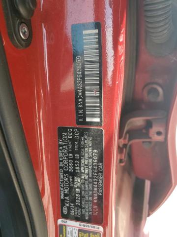 Photo 11 VIN: KNADM4A32F6436079 - KIA RIO LX 