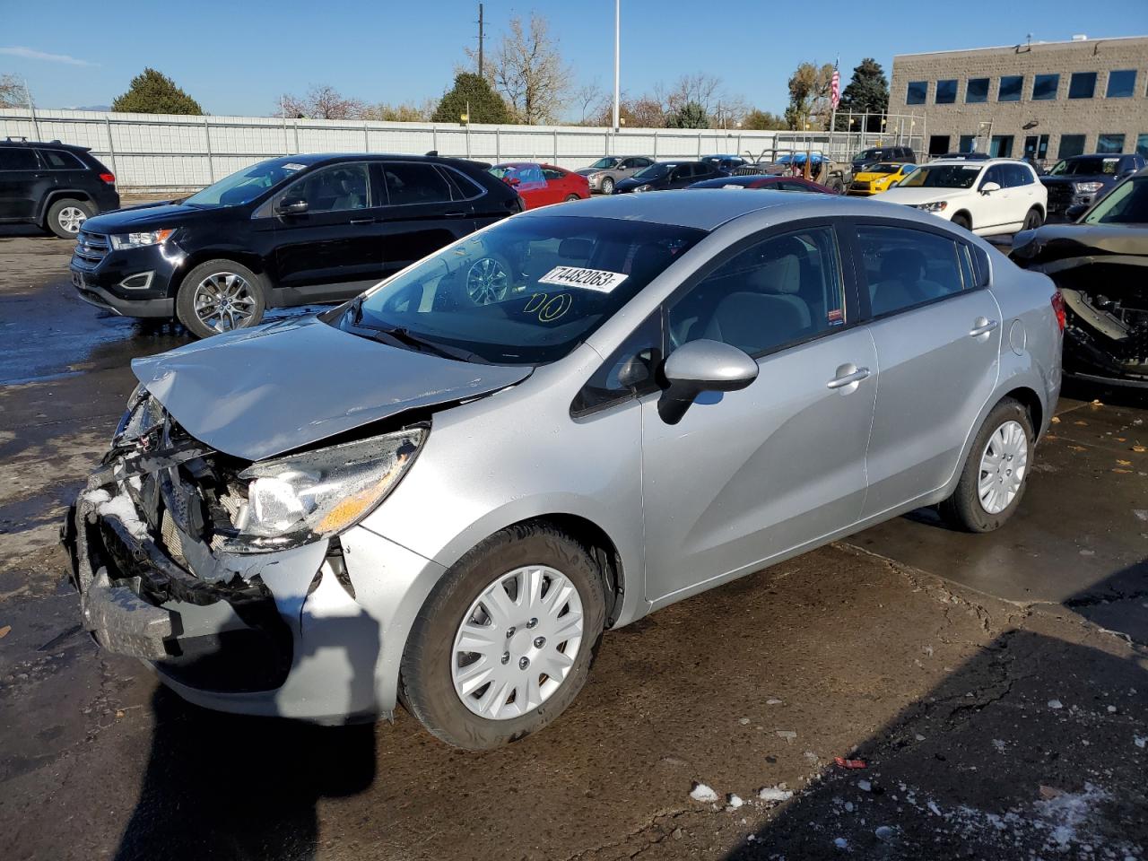 Photo 0 VIN: KNADM4A32F6438107 - KIA RIO 