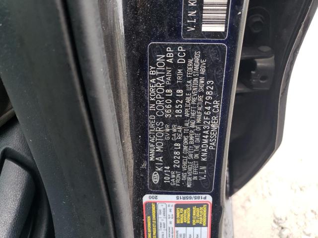 Photo 11 VIN: KNADM4A32F6479823 - KIA RIO LX 