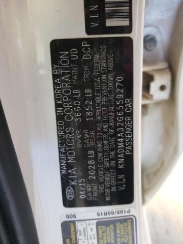 Photo 12 VIN: KNADM4A32G6559270 - KIA RIO LX 