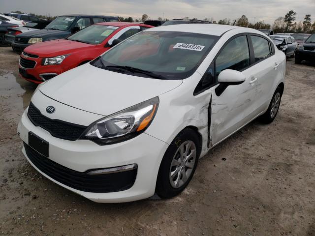 Photo 1 VIN: KNADM4A32H6025221 - KIA RIO LX 