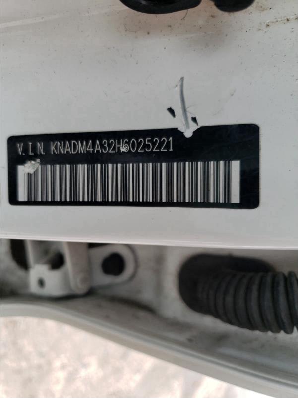 Photo 9 VIN: KNADM4A32H6025221 - KIA RIO LX 