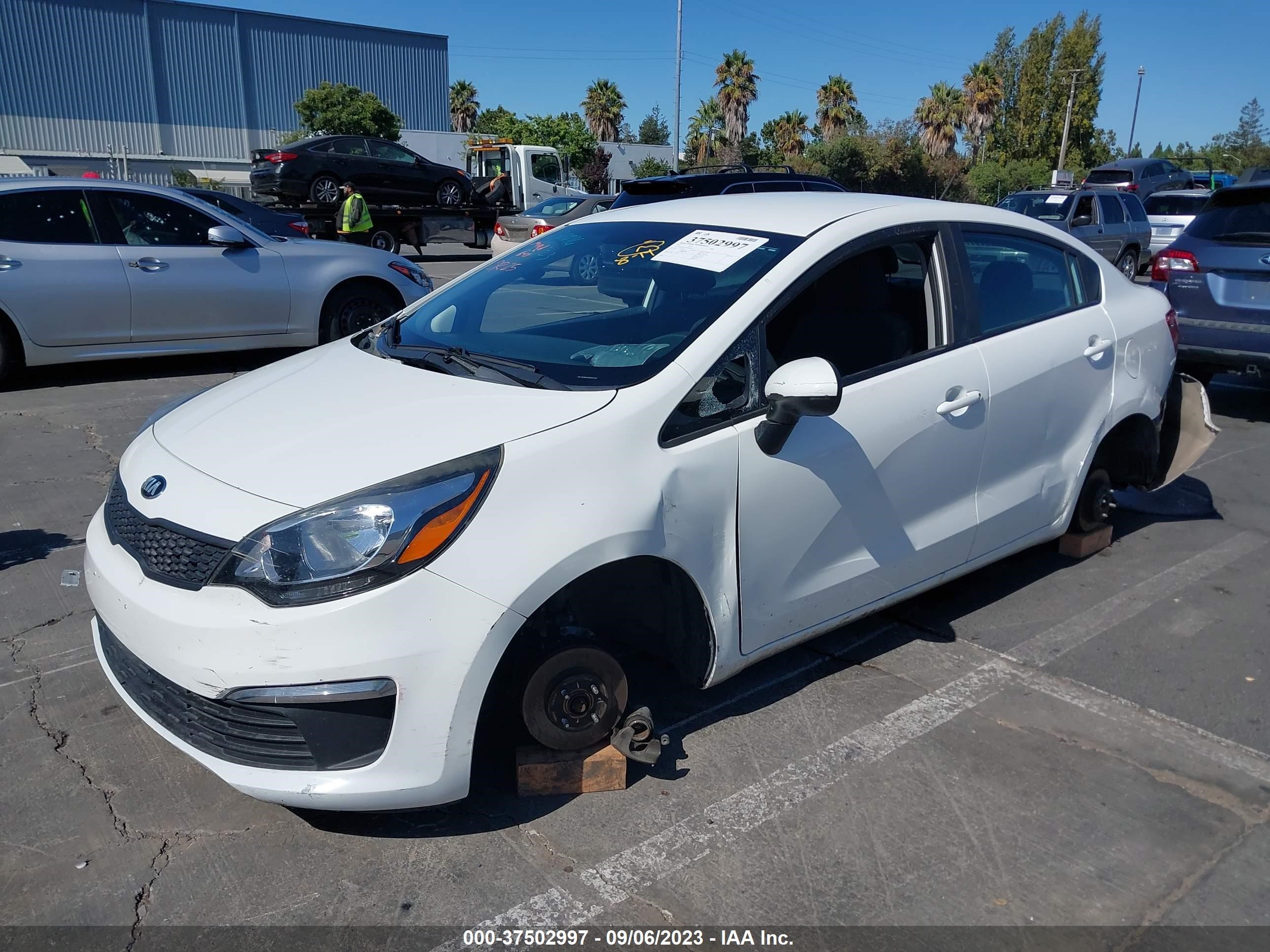 Photo 1 VIN: KNADM4A32H6027132 - KIA RIO 