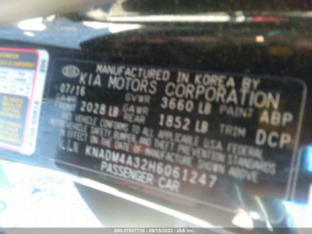 Photo 8 VIN: KNADM4A32H6061247 - KIA RIO 