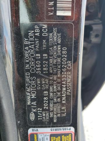 Photo 12 VIN: KNADM4A33D6200280 - KIA RIO LX 