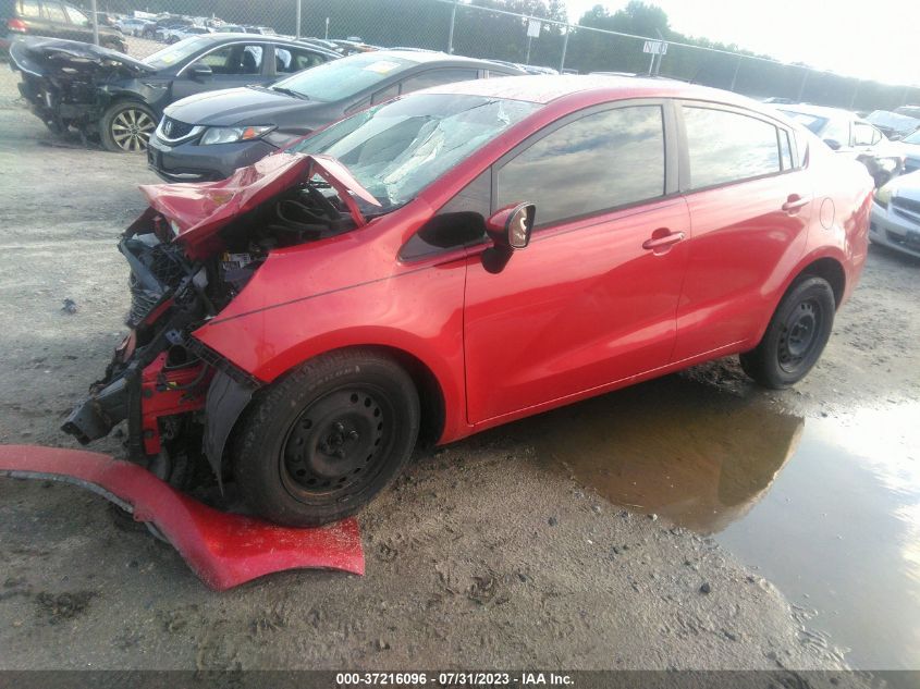 Photo 1 VIN: KNADM4A33D6291101 - KIA RIO 