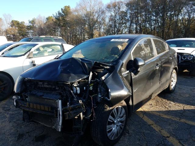 Photo 1 VIN: KNADM4A33E6370737 - KIA RIO LX 