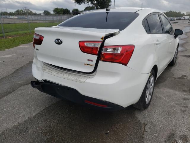 Photo 3 VIN: KNADM4A33E6396464 - KIA RIO EX 