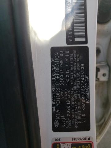 Photo 11 VIN: KNADM4A33F6438939 - KIA RIO LX 