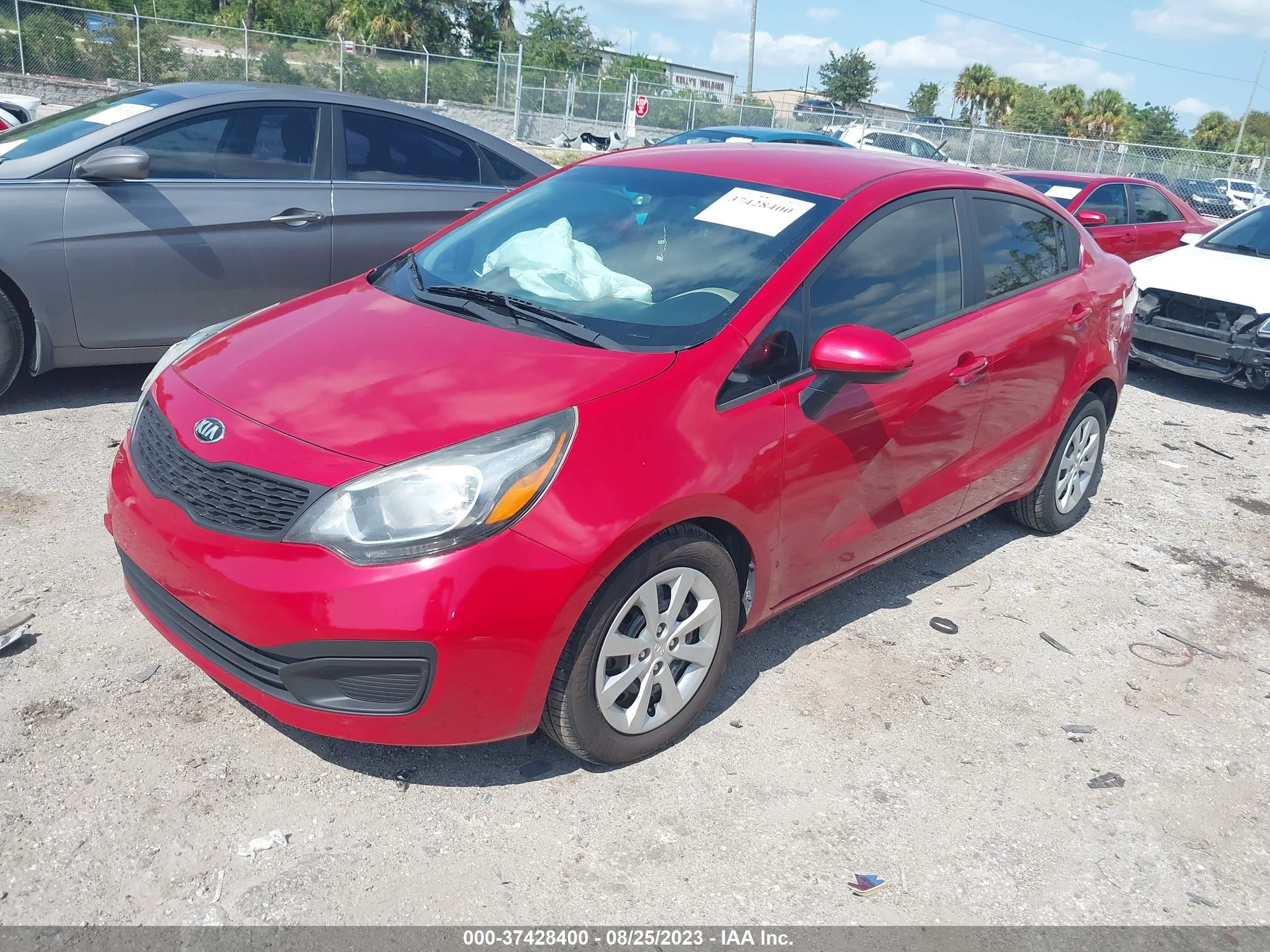 Photo 1 VIN: KNADM4A33F6455112 - KIA RIO 