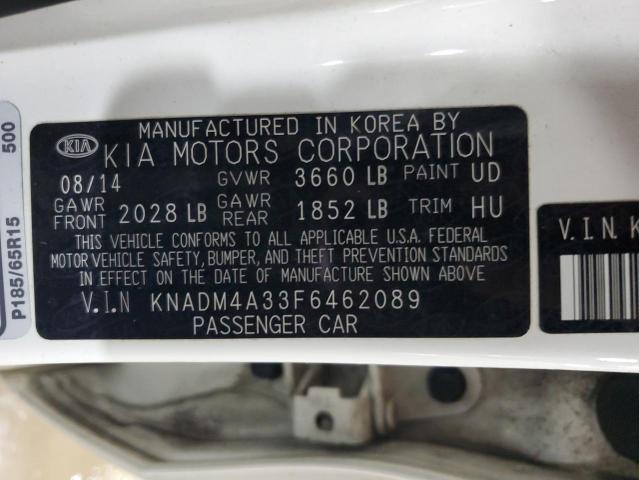 Photo 12 VIN: KNADM4A33F6462089 - KIA RIO LX 