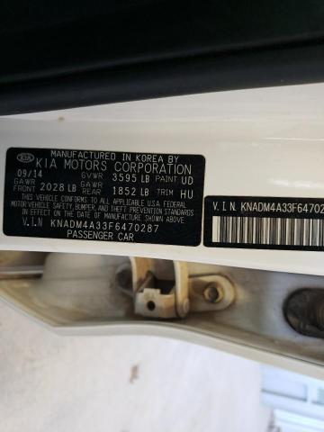 Photo 12 VIN: KNADM4A33F6470287 - KIA RIO 