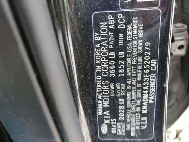 Photo 12 VIN: KNADM4A33F6520279 - KIA RIO LX 