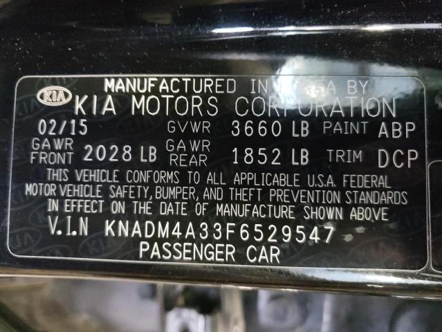 Photo 9 VIN: KNADM4A33F6529547 - KIA RIO LX 