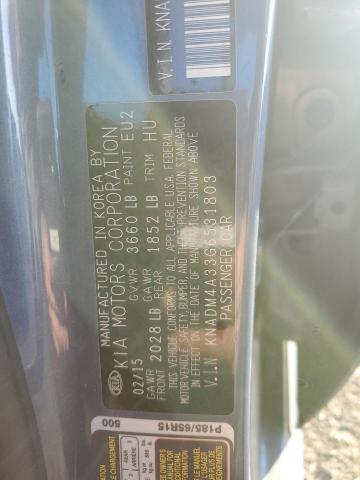 Photo 11 VIN: KNADM4A33G6531803 - KIA RIO LX 