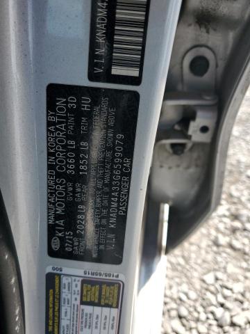 Photo 11 VIN: KNADM4A33G6599079 - KIA RIO LX 