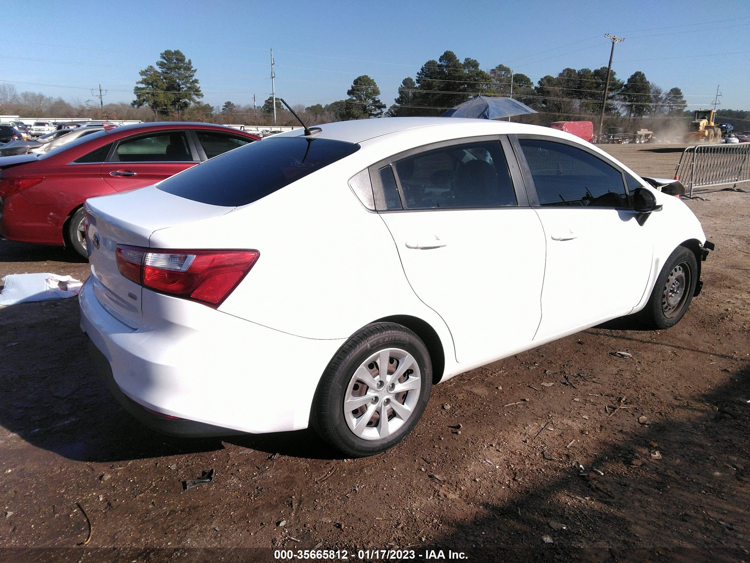 Photo 3 VIN: KNADM4A33G6664481 - KIA RIO 