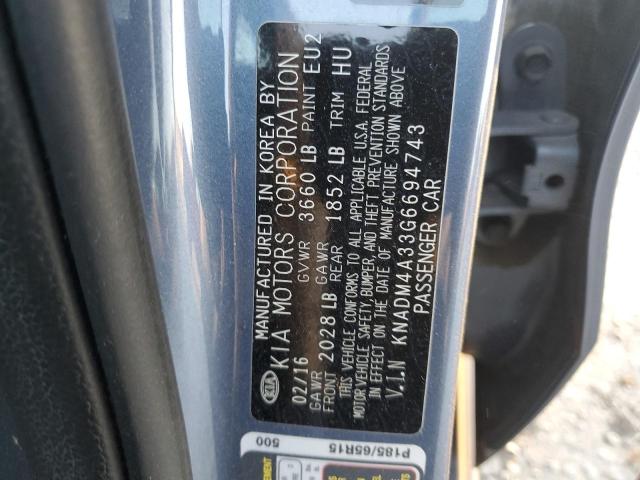 Photo 12 VIN: KNADM4A33G6694743 - KIA RIO LX 