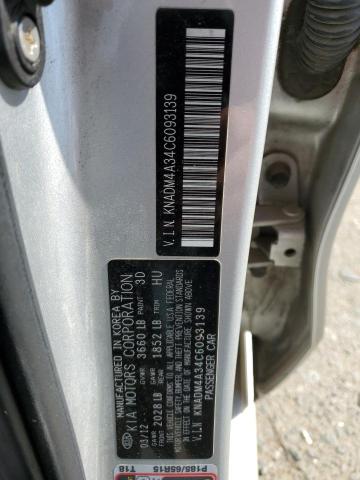 Photo 11 VIN: KNADM4A34C6093139 - KIA RIO LX 