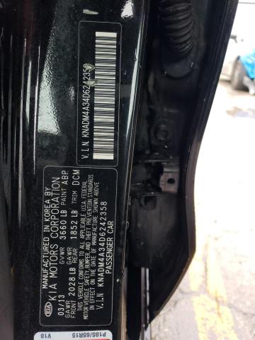 Photo 11 VIN: KNADM4A34D6242358 - KIA RIO LX 