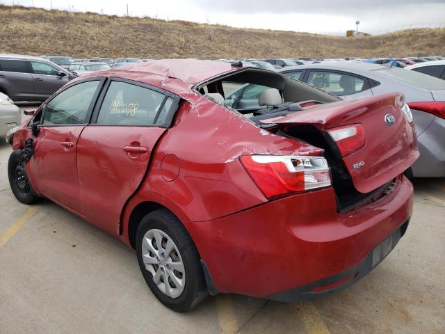 Photo 2 VIN: KNADM4A34D6308889 - KIA RIO LX 