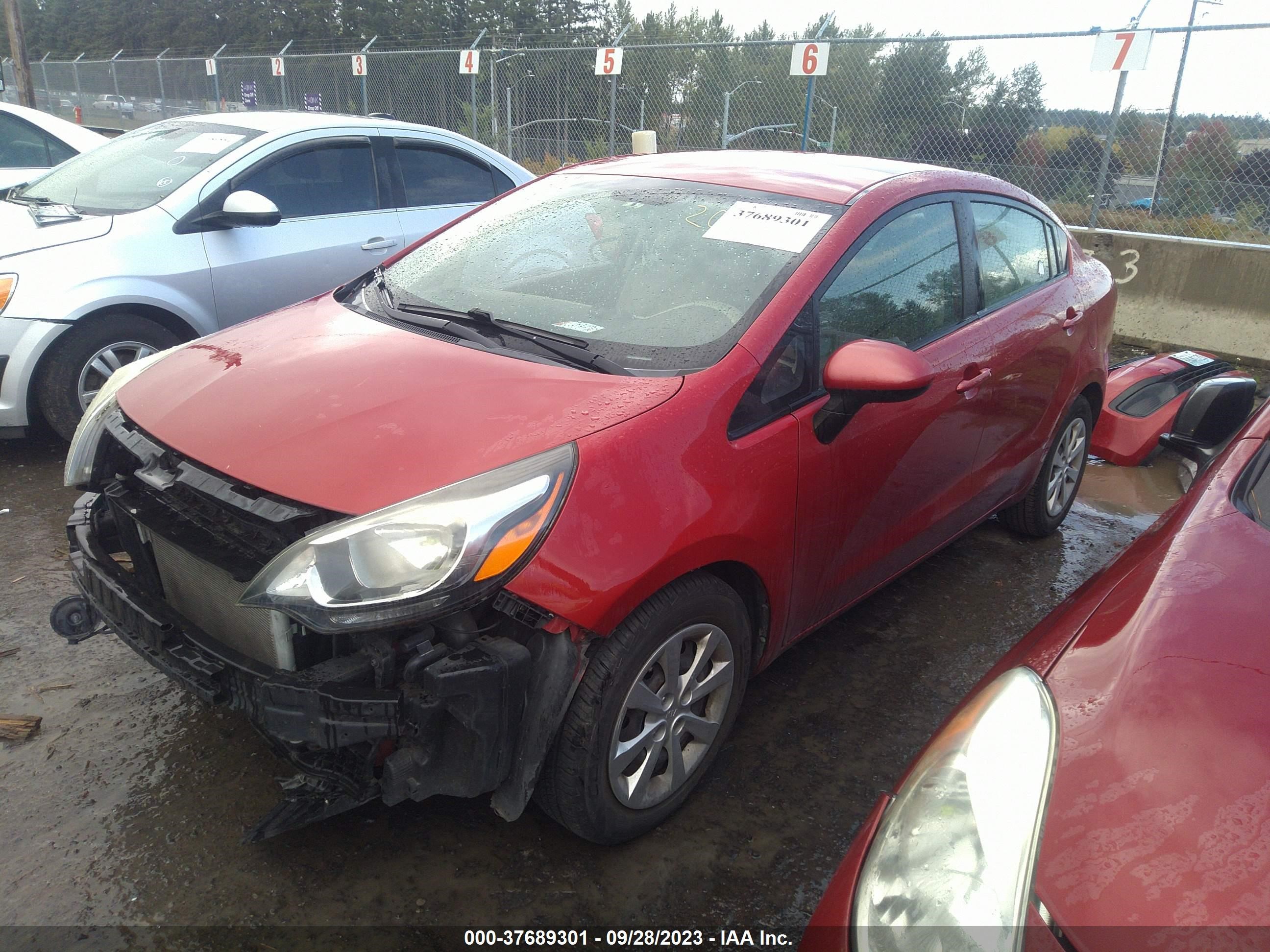 Photo 1 VIN: KNADM4A34D6312442 - KIA RIO 