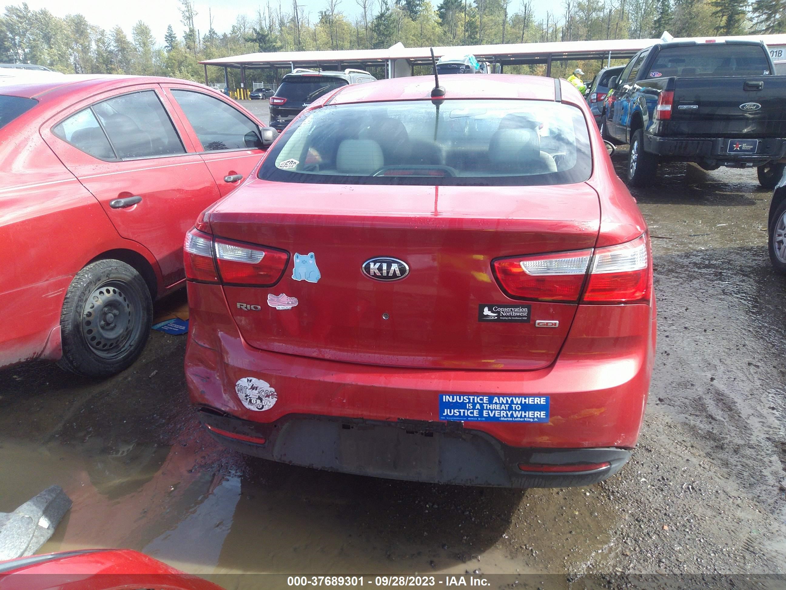 Photo 16 VIN: KNADM4A34D6312442 - KIA RIO 