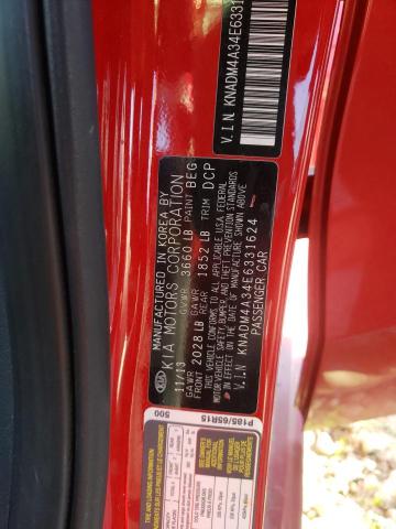 Photo 9 VIN: KNADM4A34E6331624 - KIA RIO LX 