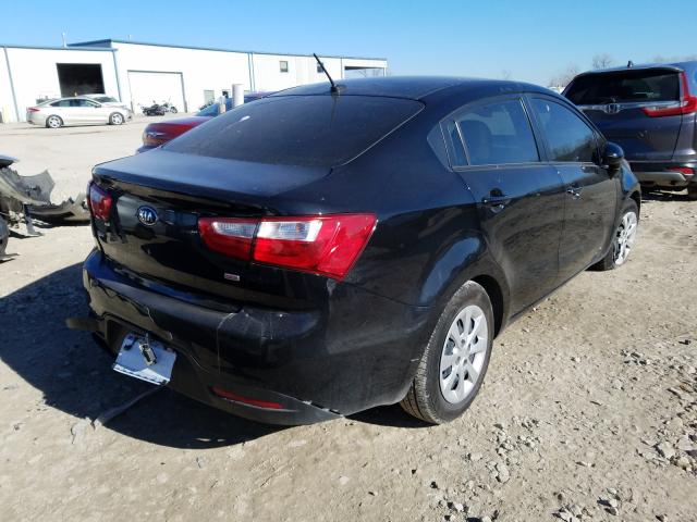 Photo 3 VIN: KNADM4A34E6393654 - KIA RIO LX 