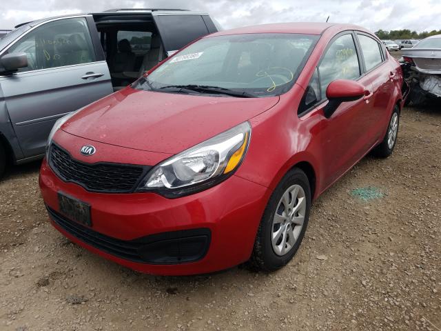 Photo 1 VIN: KNADM4A34E6395257 - KIA RIO LX 