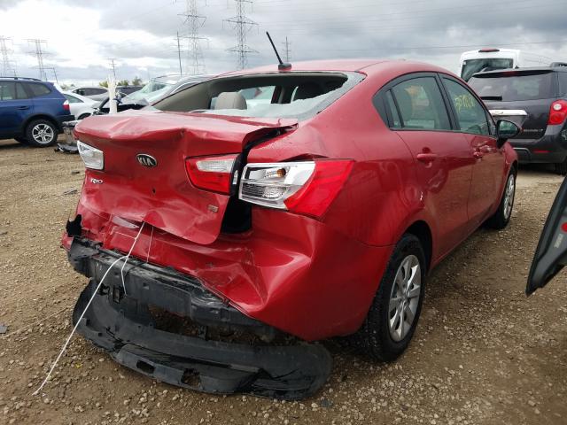 Photo 3 VIN: KNADM4A34E6395257 - KIA RIO LX 