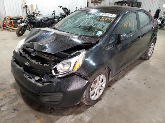 Photo 1 VIN: KNADM4A34F6431854 - KIA RIO LX 