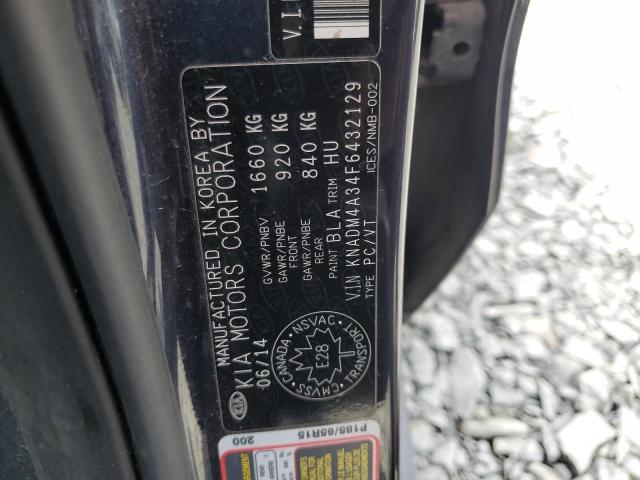 Photo 11 VIN: KNADM4A34F6432129 - KIA RIO 