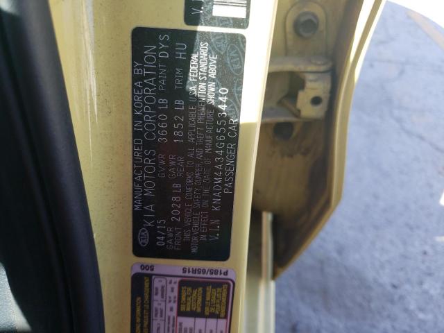 Photo 11 VIN: KNADM4A34G6553440 - KIA RIO LX 