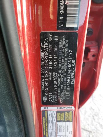 Photo 12 VIN: KNADM4A34H6061492 - KIA RIO LX 