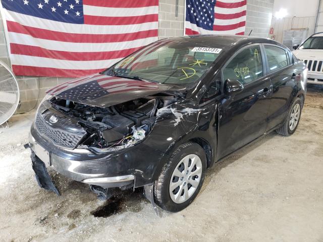 Photo 1 VIN: KNADM4A34H6115373 - KIA RIO LX 