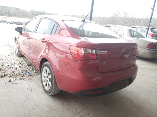 Photo 2 VIN: KNADM4A35C6073661 - KIA RIO LX 