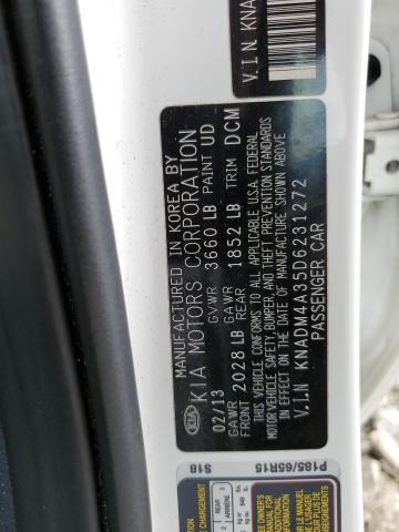 Photo 12 VIN: KNADM4A35D6231272 - KIA RIO LX 