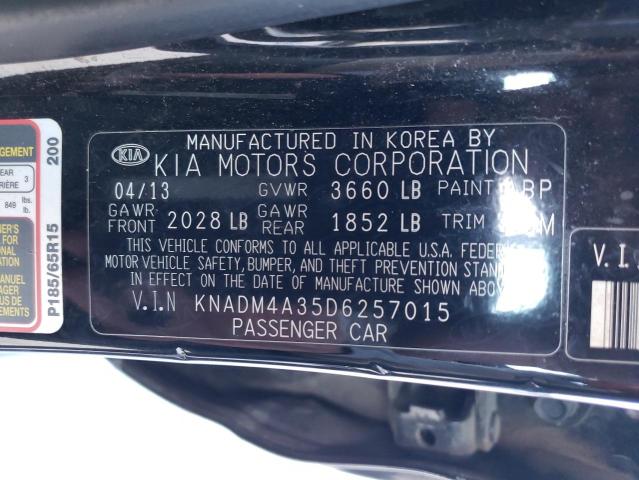 Photo 12 VIN: KNADM4A35D6257015 - KIA RIO LX 