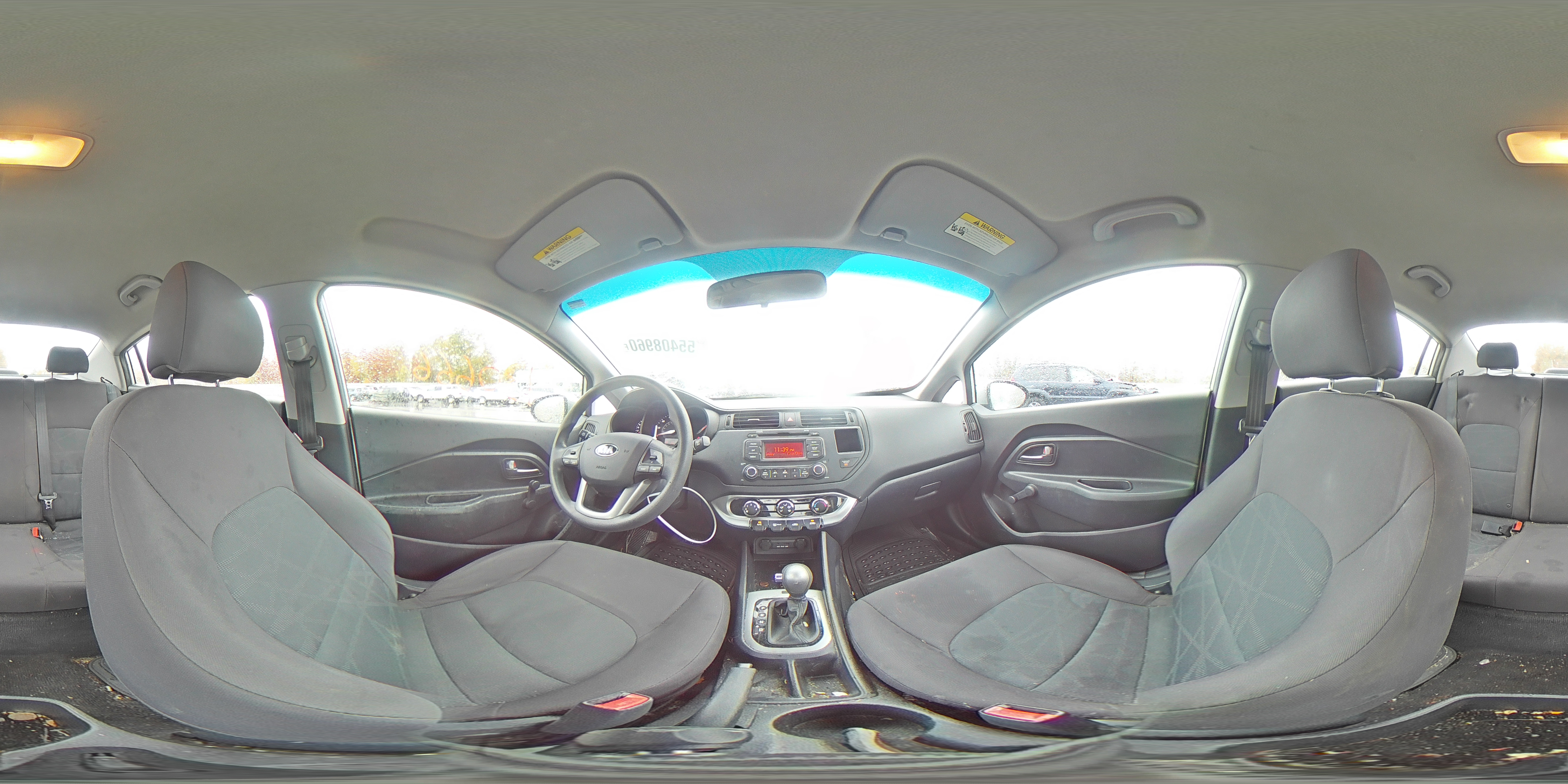 Photo 11 VIN: KNADM4A35D6284473 - KIA RIO LX 