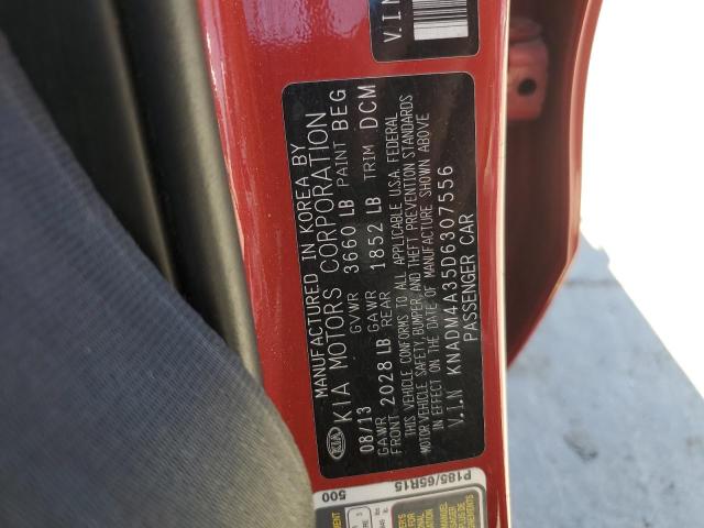 Photo 12 VIN: KNADM4A35D6307556 - KIA RIO 