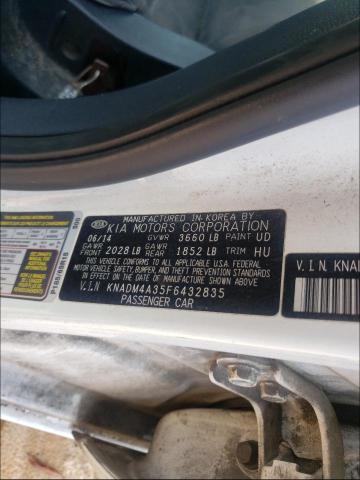 Photo 9 VIN: KNADM4A35F6432835 - KIA RIO LX 