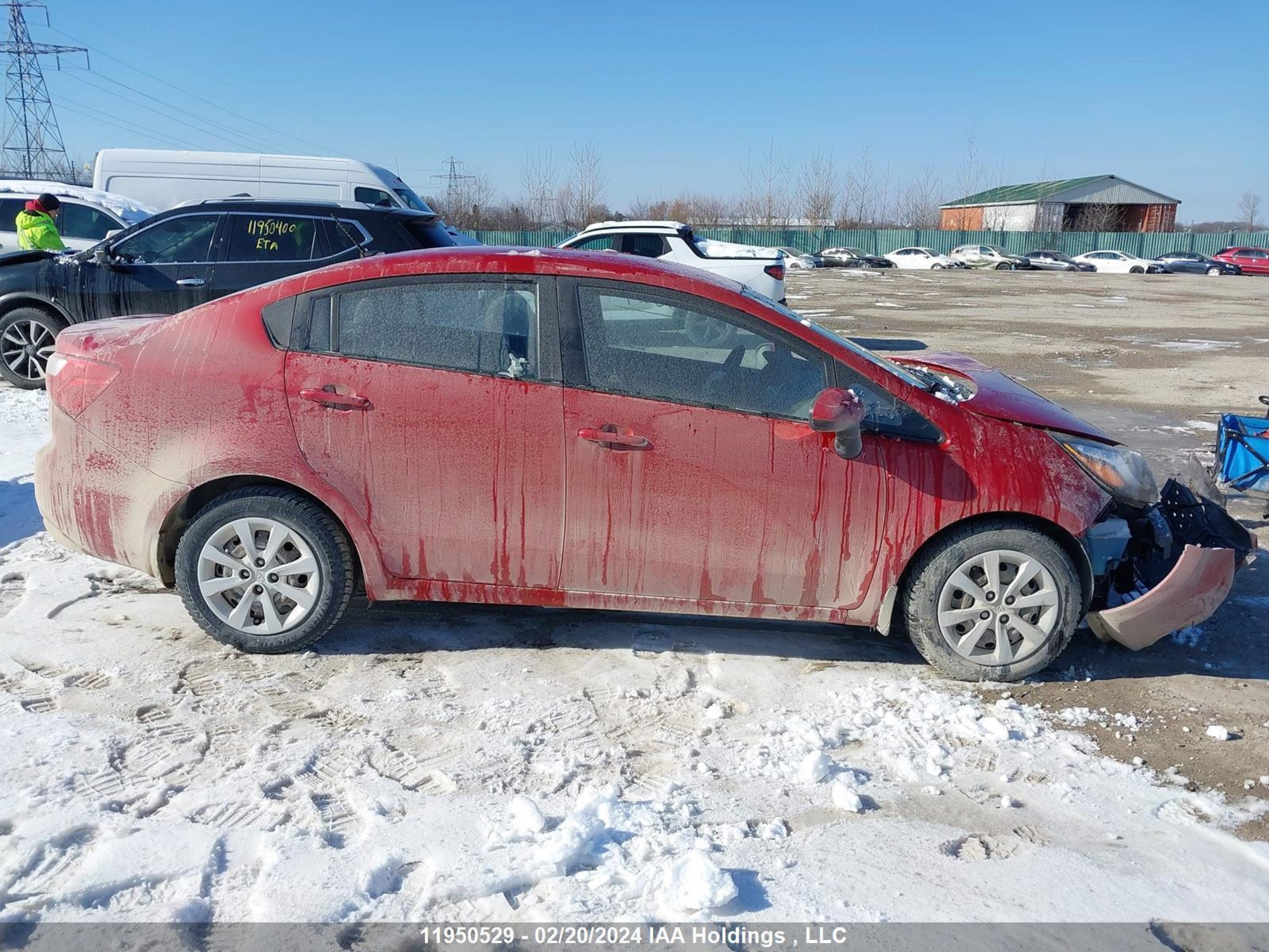 Photo 12 VIN: KNADM4A35F6445259 - KIA RIO 