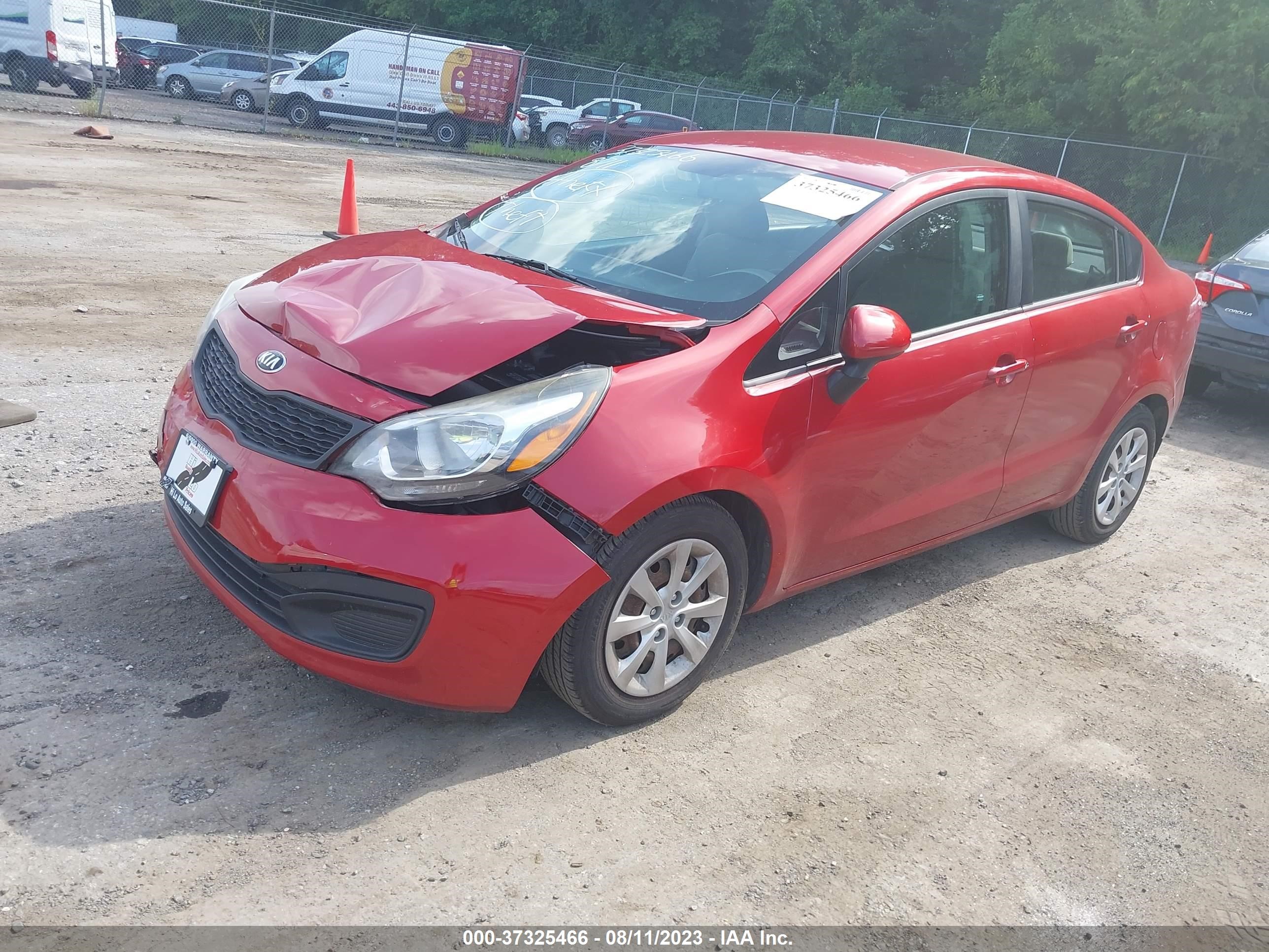 Photo 1 VIN: KNADM4A35F6458920 - KIA RIO 