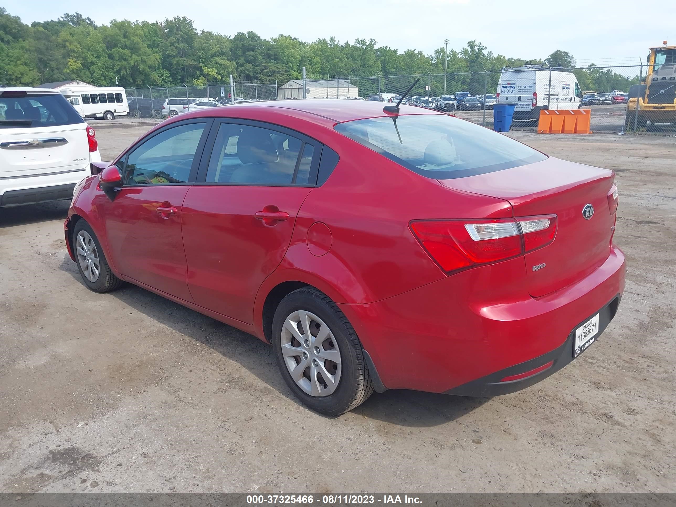 Photo 2 VIN: KNADM4A35F6458920 - KIA RIO 