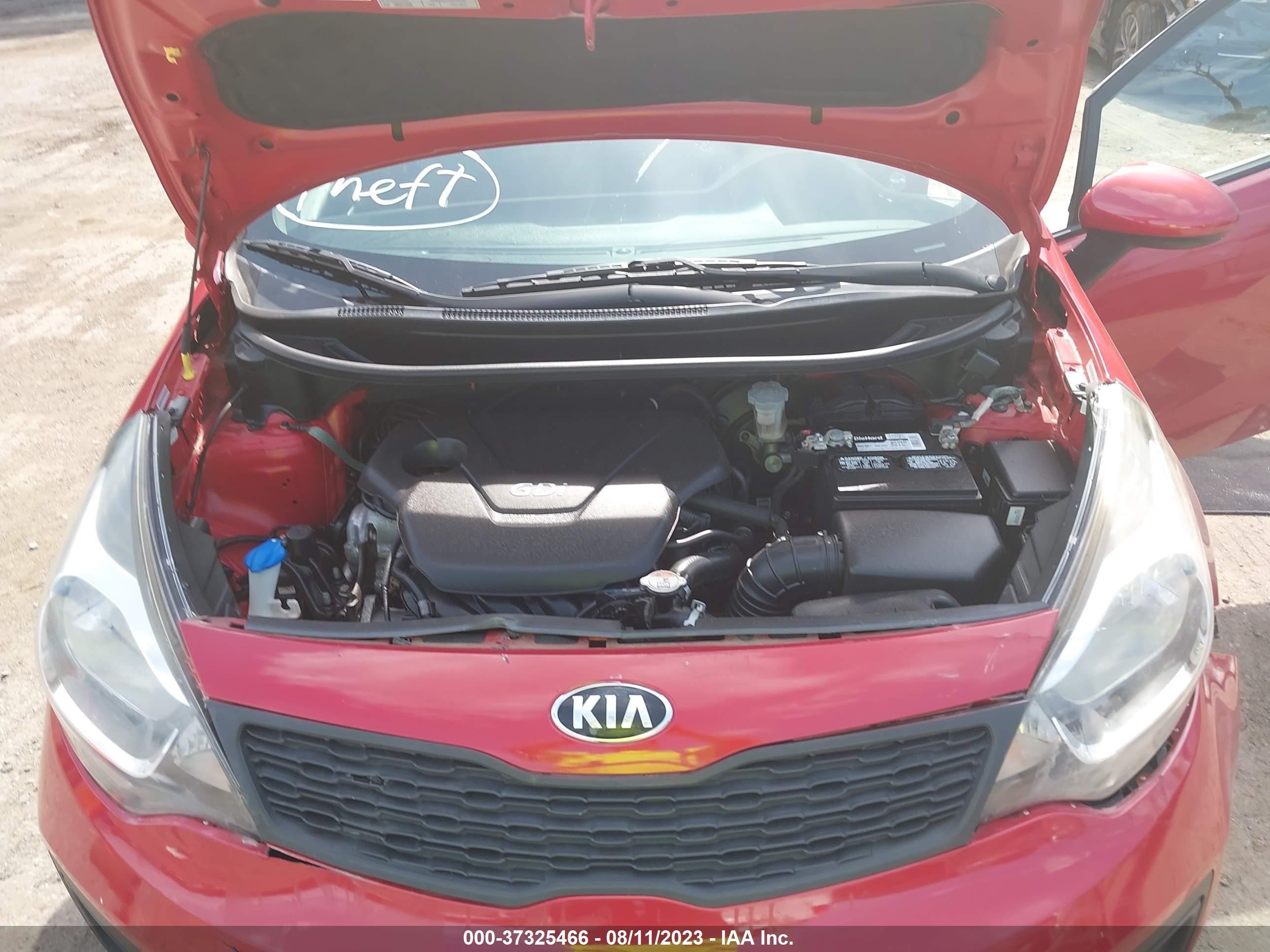 Photo 9 VIN: KNADM4A35F6458920 - KIA RIO 