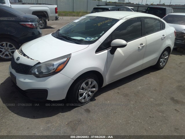 Photo 1 VIN: KNADM4A35F6489827 - KIA RIO 